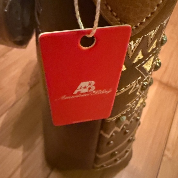 American Bling Western Patterned Shoulder/Crossbody Bag - Picture 4 of 6